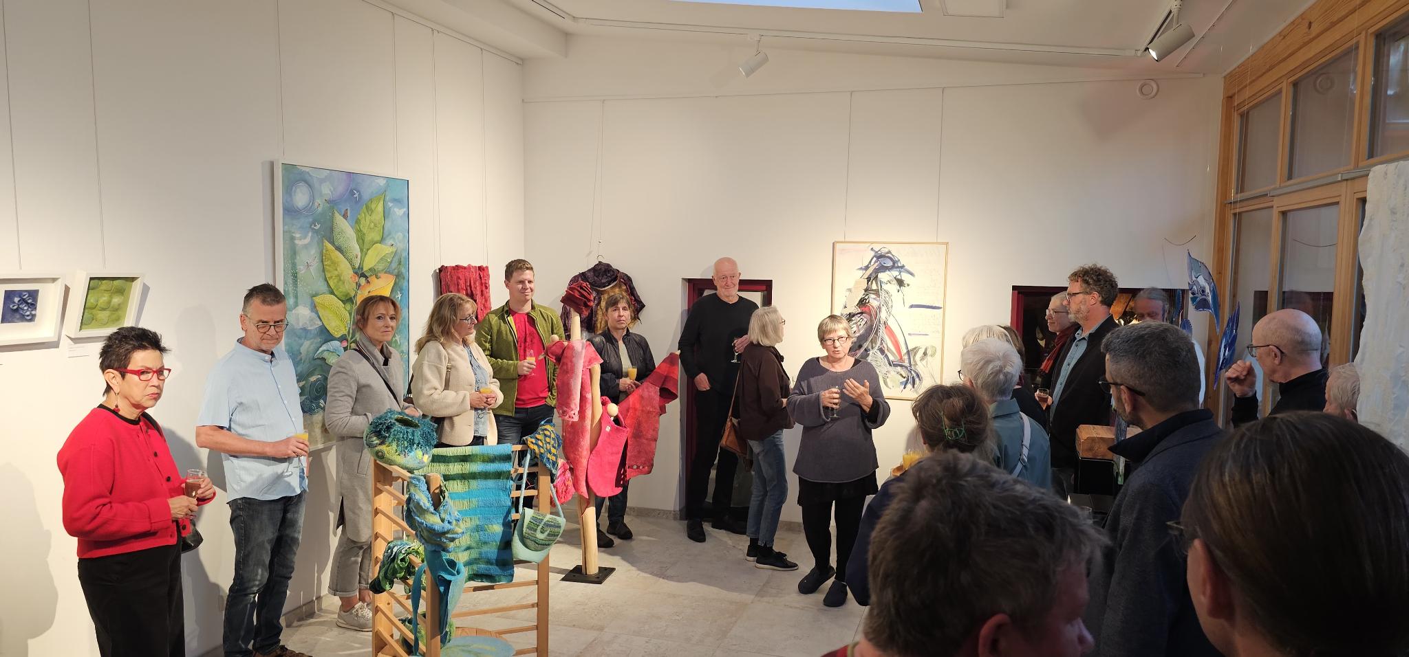 Er&ouml;ffnung Galerie im Gr&uuml;nen